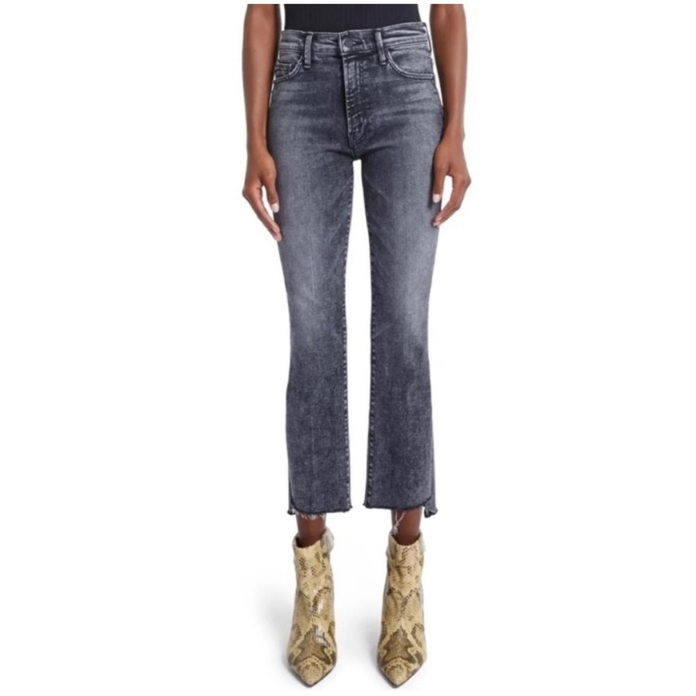 MOTHER jeans - high waisted, crop